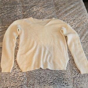 Ardene Soft Cream Knit Sweater